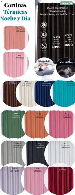 Vista previa de Colchas Concord - Catálogo, nuevo folleto de la tienda, válido en México a partir del 01.08.2025 | Página: 540