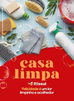 Rissul ofertas Casa Limpa - Pré-Visualização do folheto da loja Rissul, válido de 13.04.2026