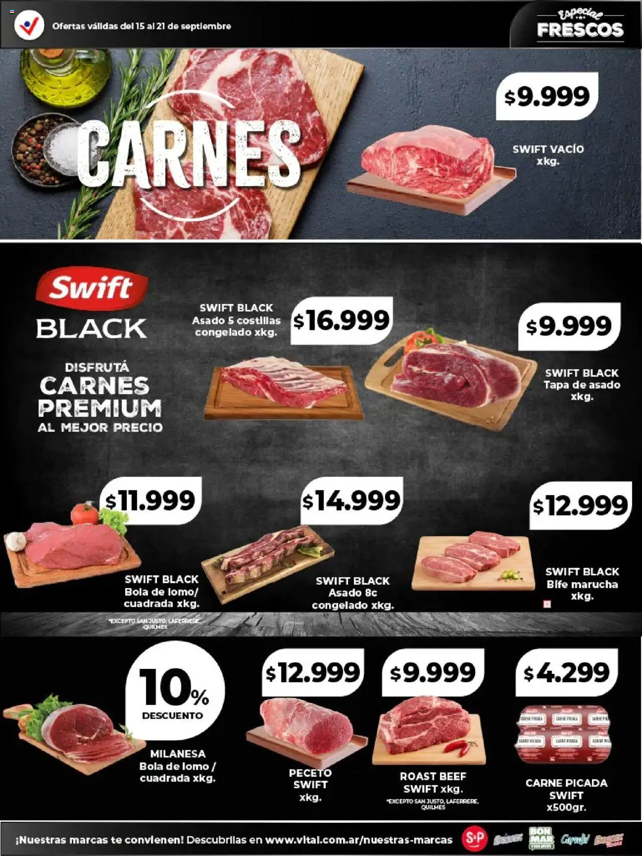 Vital - Especial de frescos - Posadas │ válido desde el 15.09.2025 | Página: 2 | Productos: Milanesa, Té