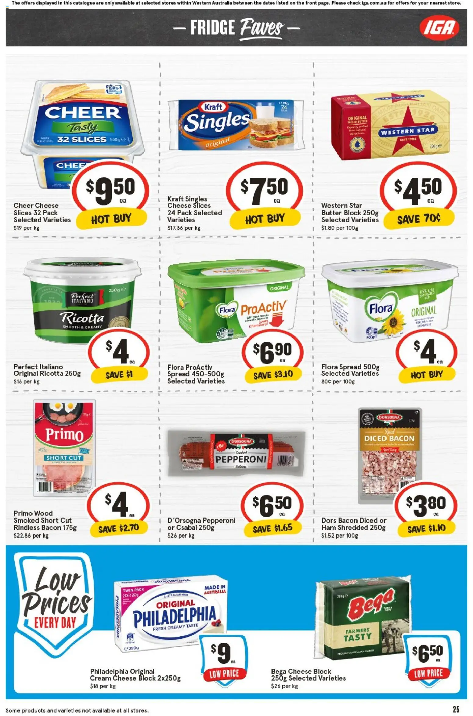 IGA catalogue - valid from 05.11.2025 | Page: 25 | Products: Bacon, Cheese, Fridge, Vitamin