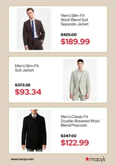 Macy's Weekly Ad - valid from 15.09.2025 | Page: 5 | Products: Jacket, Suit