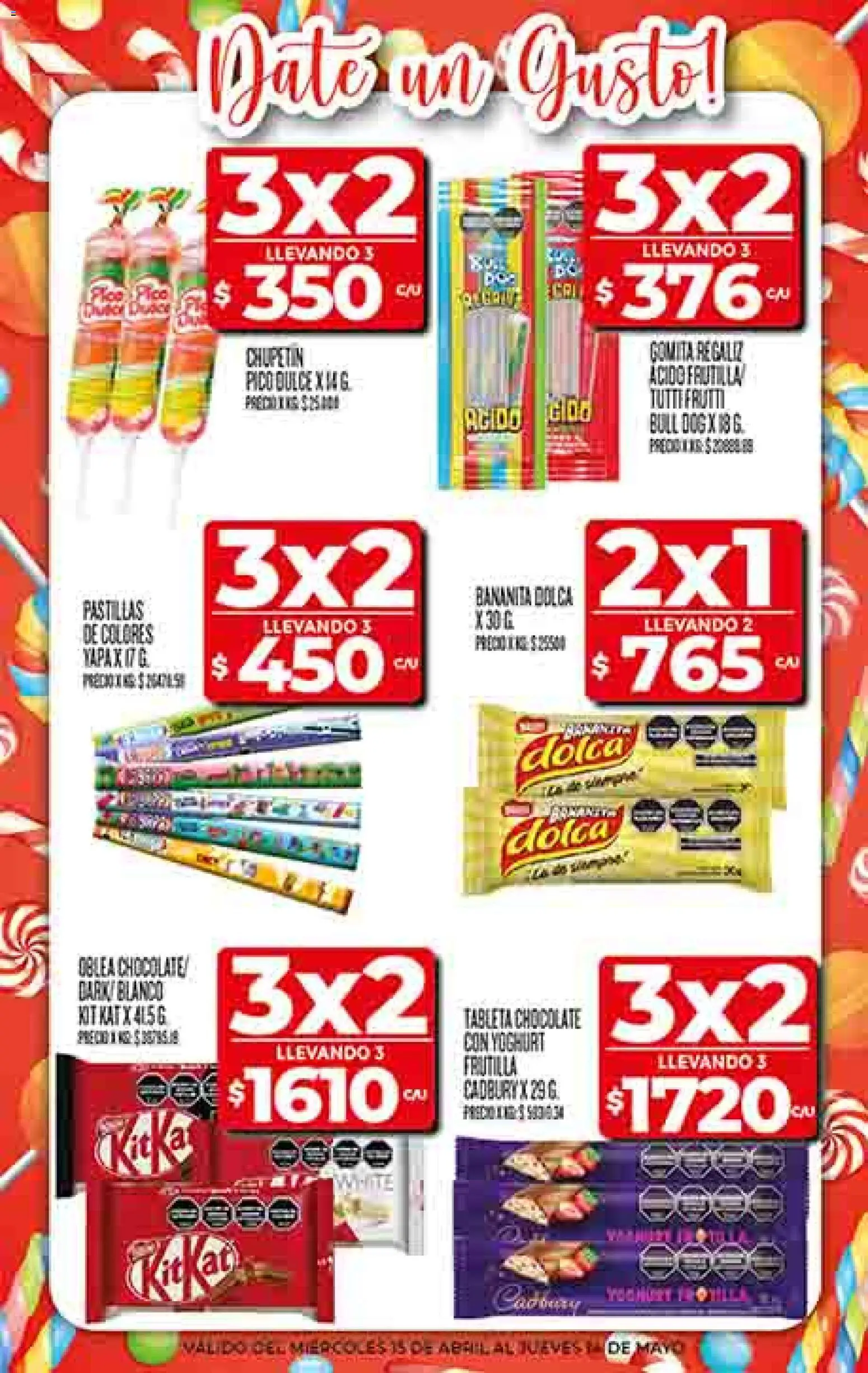 Supermercado DIA Ofertas │ válido desde el 22.04.2026 | Página: 20 | Productos: Tableta, Pico, Frutilla, Chocolate