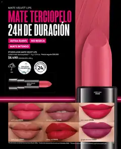 Catálogo CyZone Campaña 6 válido desde el 31.03.2026 | Página: 13 | Productos: Mousse, Mate, Labial