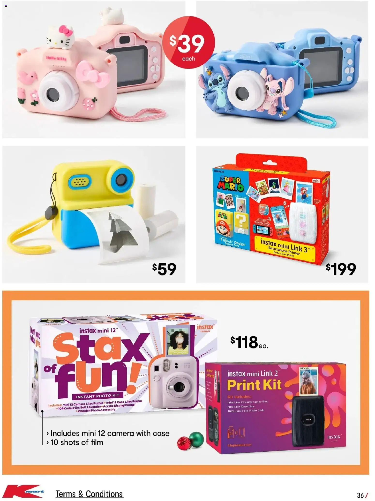 Kmart catalogue - valid from 04.12.2025 | Page: 36 | Products: Smartphone, Printer, Clay, Case