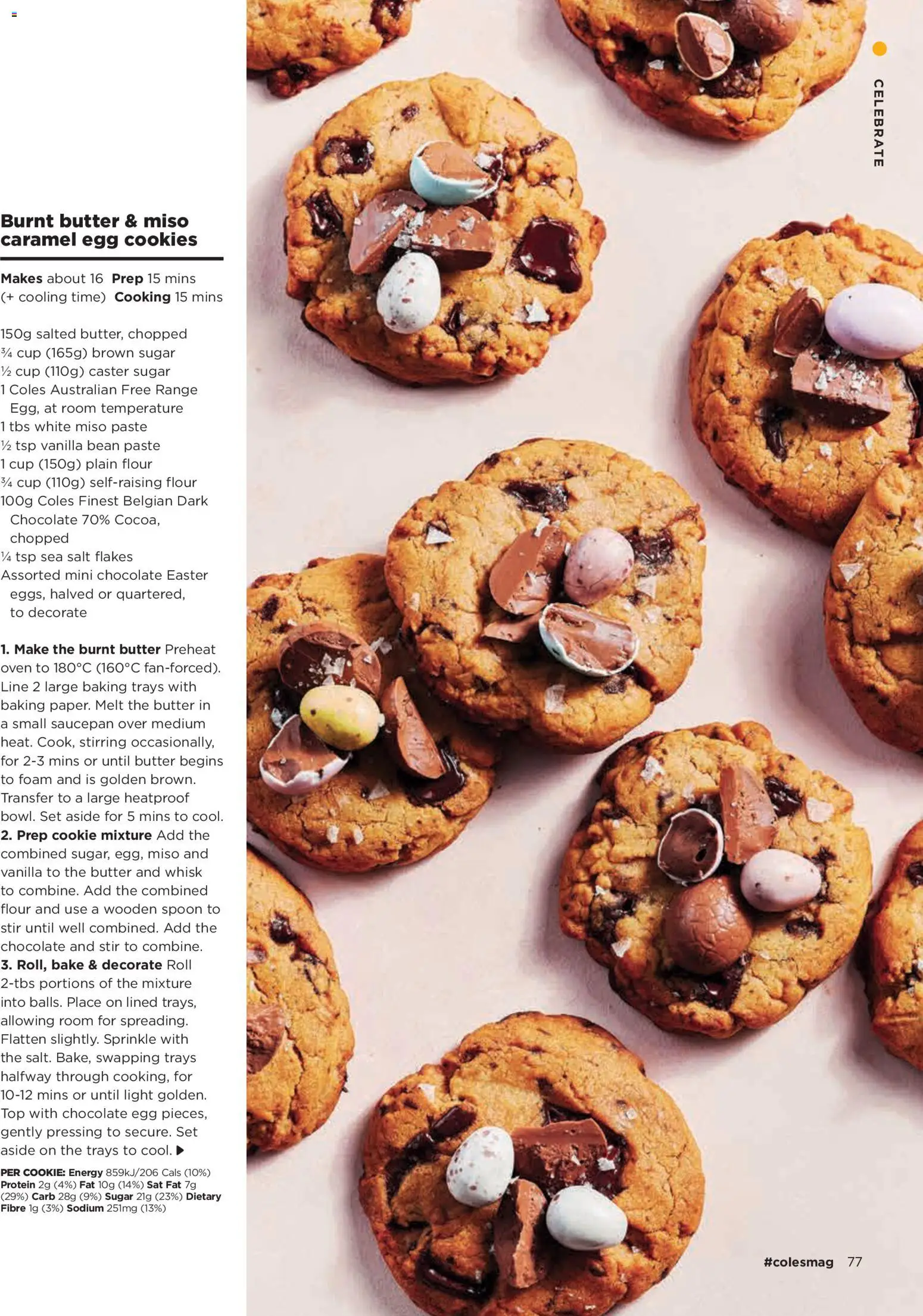 Coles catalogue - valid from 05.03.2026 | Page: 77 | Products: Flour, Chocolate, Salt, Sugar