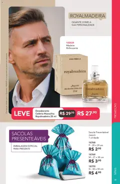 Jequiti - Revista 14/2025 - Pré-Visualização do folheto da loja Jequiti, válido de 03.10.2025 | Página: 33 | Produtos: Desodorante