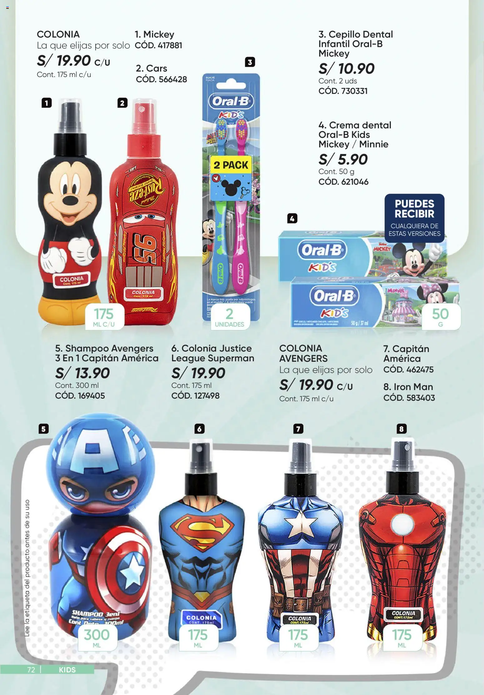 Catálogo Azzorti válido desde 24.11.2025 | Página: 72 | Productos: Shampoo, Crema