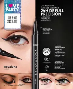 Catálogo CyZone Campaña 3 válido desde el 01.02.2026 | Página: 32 | Productos: Flexible, Delineador de ojos, Delineador, Plumón