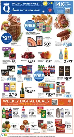Preview of QFC weekly ads valid from 26.12.2025