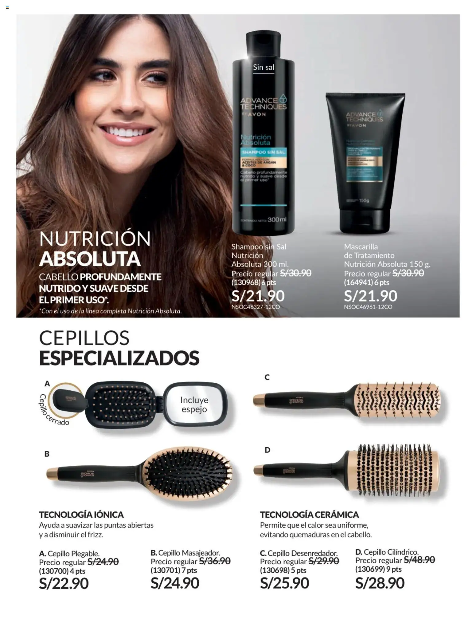 Catálogo Avon válido desde 31.01.2026 | Página: 155 | Productos: Shampoo, Espejo
