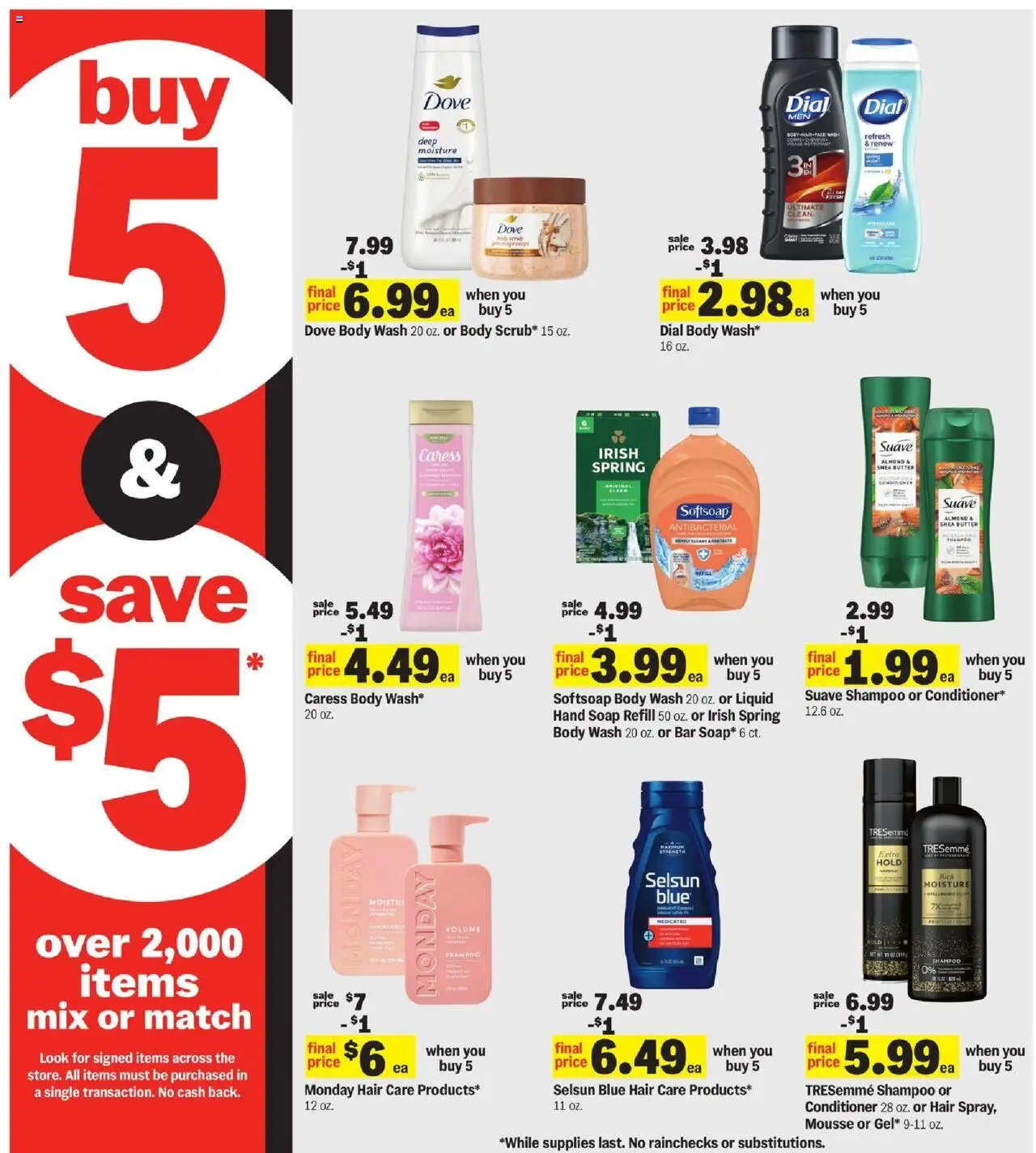Meijer Weekly Ad - valid from 17.08.2025 | Page: 19 | Products: Shampoo, Butter, Soap, Body Wash