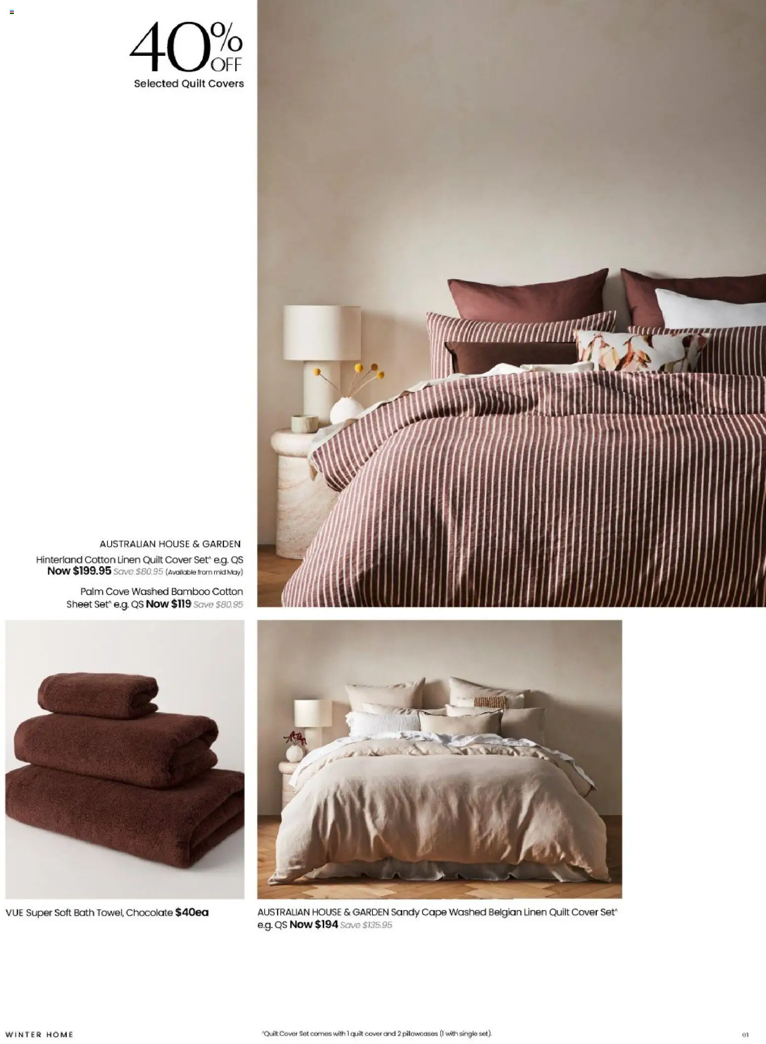 Myer catalogue - valid from 28.04.2026 | Page: 3 | Products: Bath, Linen, Chocolate