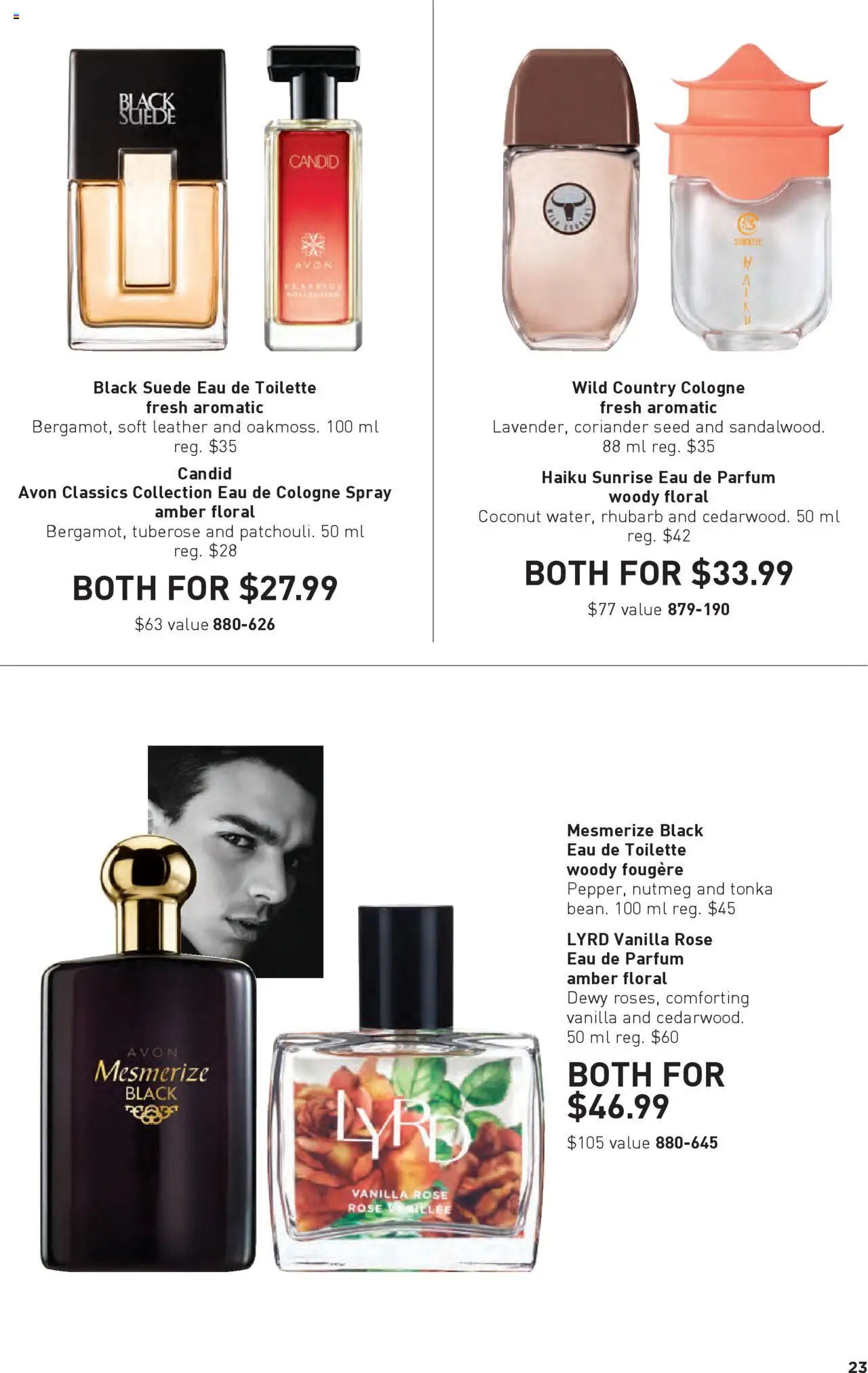 Avon flyer valid from 14.08.2025 | Page: 23 | Products: Eau de toilette, Toilette