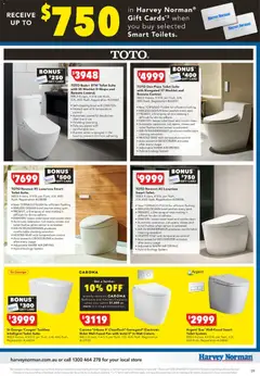 Preview of Harvey Norman - Bathroom Clearance - valid from 25.12.2025 | Page: 9