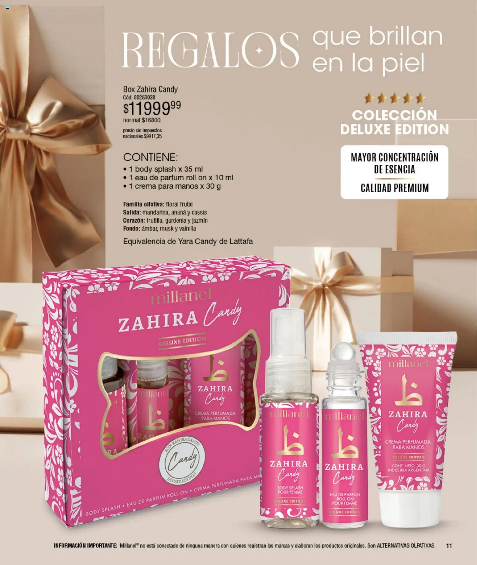 Millanel - Catálogo │ válido desde el 08.12.2025 | Página: 11 | Productos: Body, Ananá, Crema