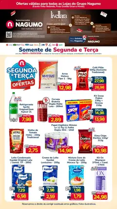Nagumo ofertas Segunda e Terca - Pré-Visualização do folheto da loja Nagumo, válido de 09.03.2026