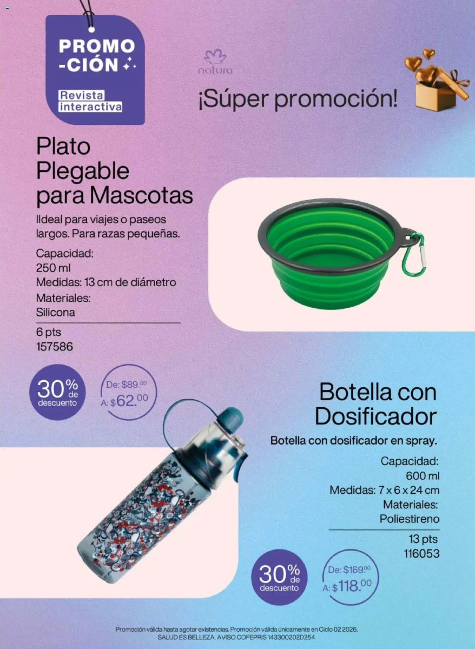 Nuevas ofertas de Natura válidas en toda la República Mexicana desde el 10.01.2026. ¡Encuentra las mejores ofertas en Natura campaña 2 2026! | Página: 11