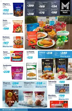 Vista previa de Sam's Club catálogo, nuevo folleto de la tienda, válido en México a partir del 01.04.2026 | Página: 7