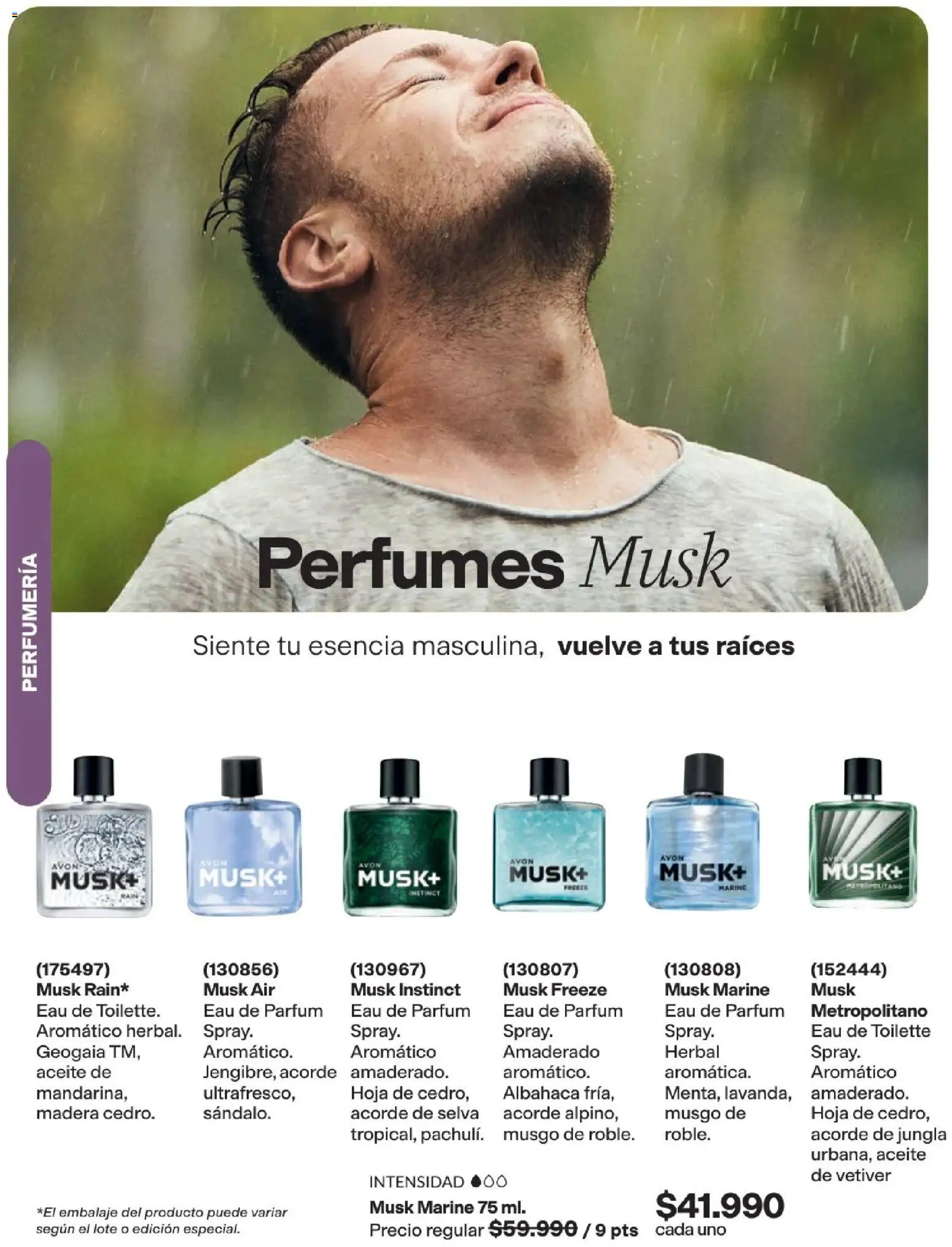 Avon revista - valida desde el 01.05.2026 | Página: 88 | Productos: Eau de toilette, Aceite