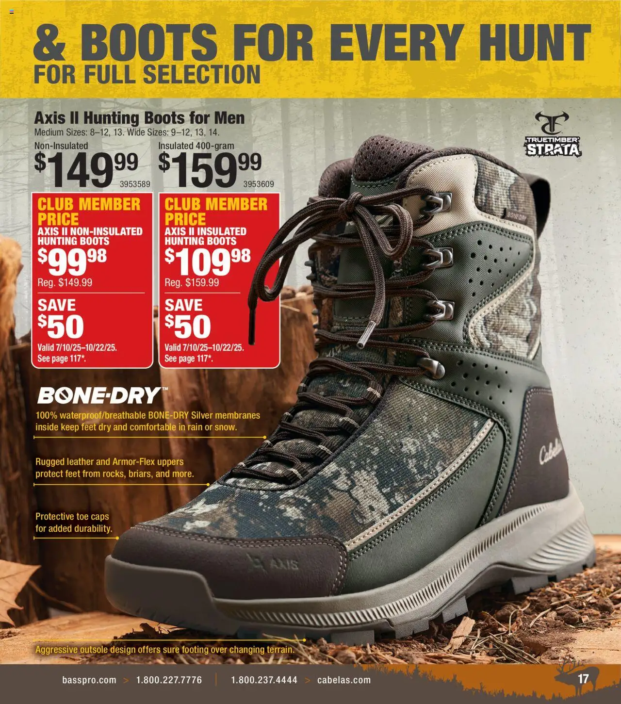 Cabela's Archery 25 - valid from 15.07.2025 | Page: 17 | Products: Hunting Boots, Boots