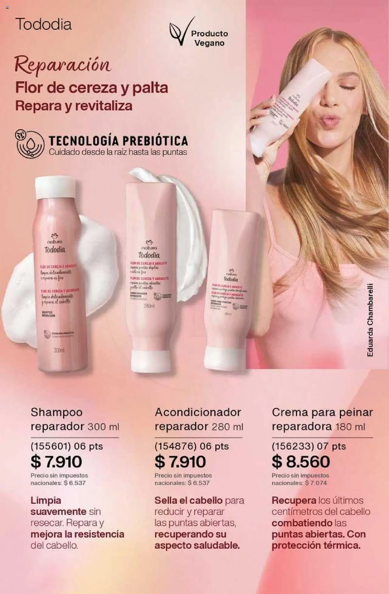 Catálogo Natura Ciclo 8 │ válido desde el 03.06.2025 | Página: 204 | Productos: Shampoo, Acondicionador, Palta, Crema