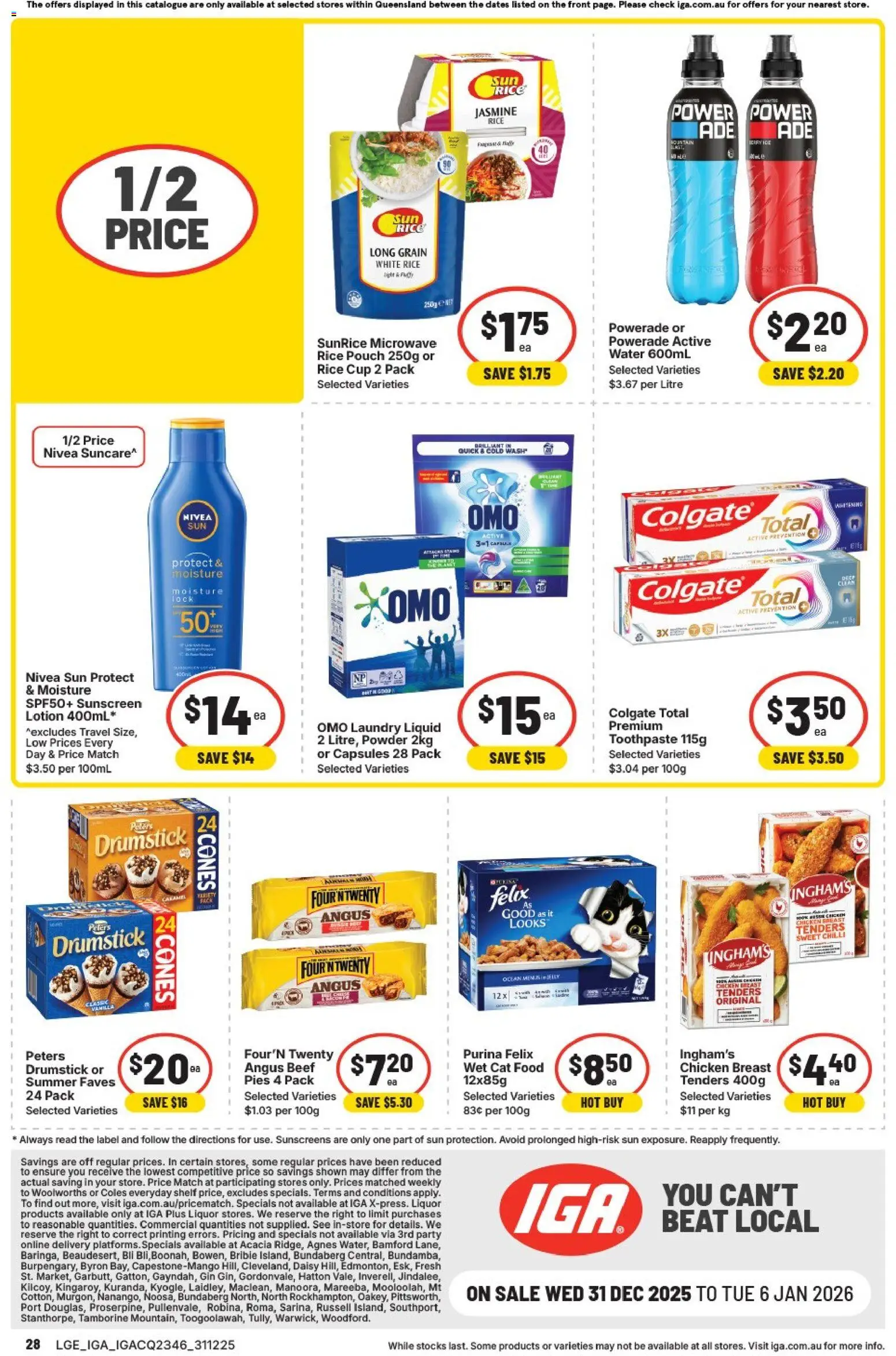 IGA catalogue - valid from 31.12.2025 | Page: 31 | Products: Conditioner, Toothpaste, Treatment, Tablets