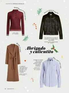 Vista previa de Palacio De Hierro catálogo, nuevo folleto de la tienda, válido en México a partir del 21.11.2025 | Página: 82 | Productos: Abrigo, Camisa, Chamarra, Un abrigo