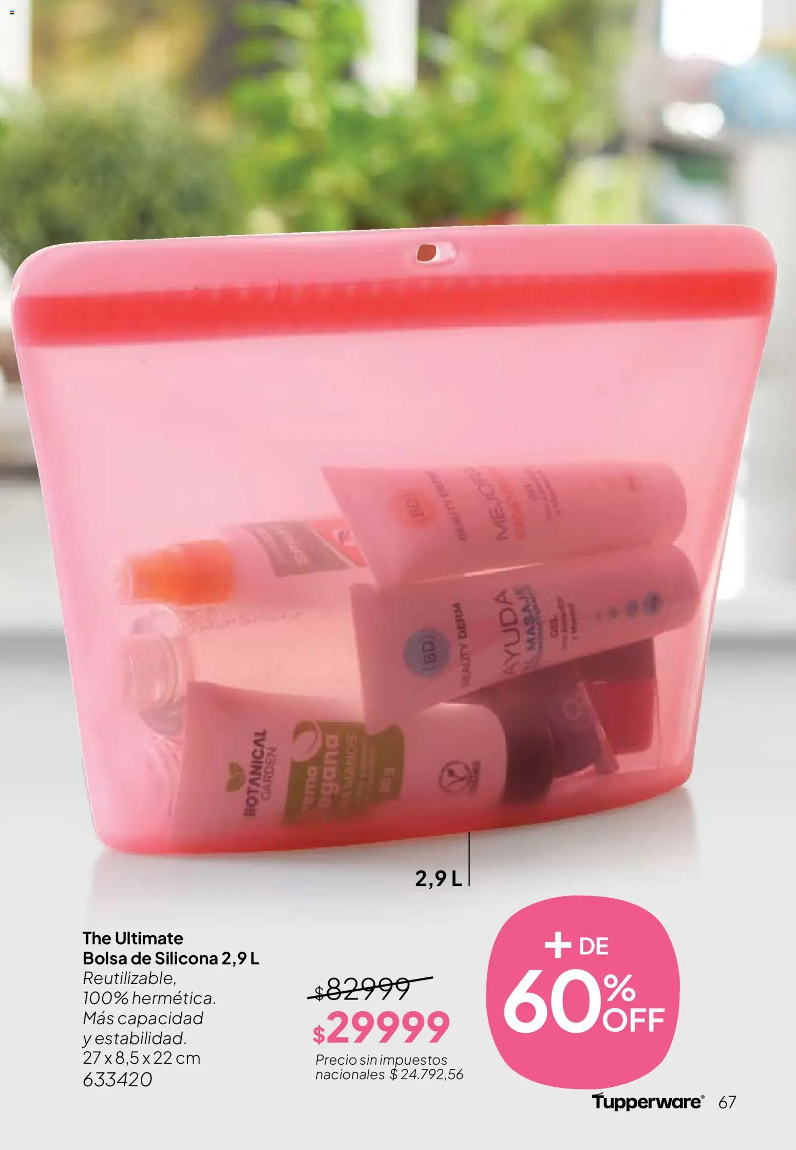 Tupperware Folleto │ válido desde el 24.11.2025 | Página: 68 | Productos: Bolsa