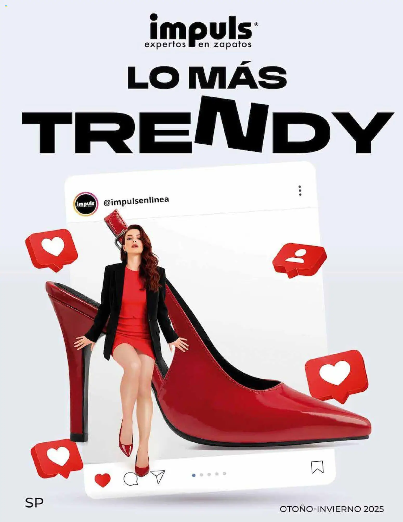 Nuevas ofertas de Impuls válidas en toda la República Mexicana desde el 04.11.2025. ¡Encuentra las mejores ofertas en Impuls catálogo Lo Más Trendy 2025! | Página: 1 | Productos: Zapatos