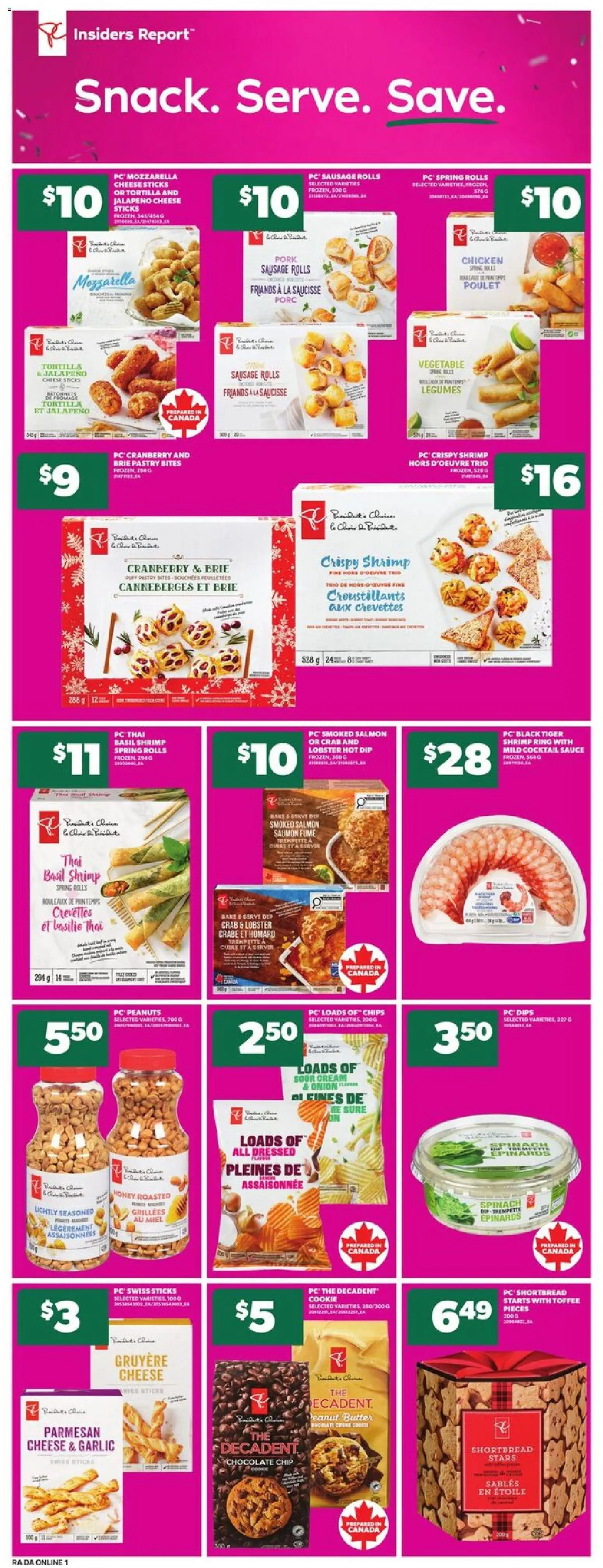 Atlantic Superstore flyer valid from 27.11.2025 | Page: 9 | Products: Chips, Butter, Cheese, Chocolate