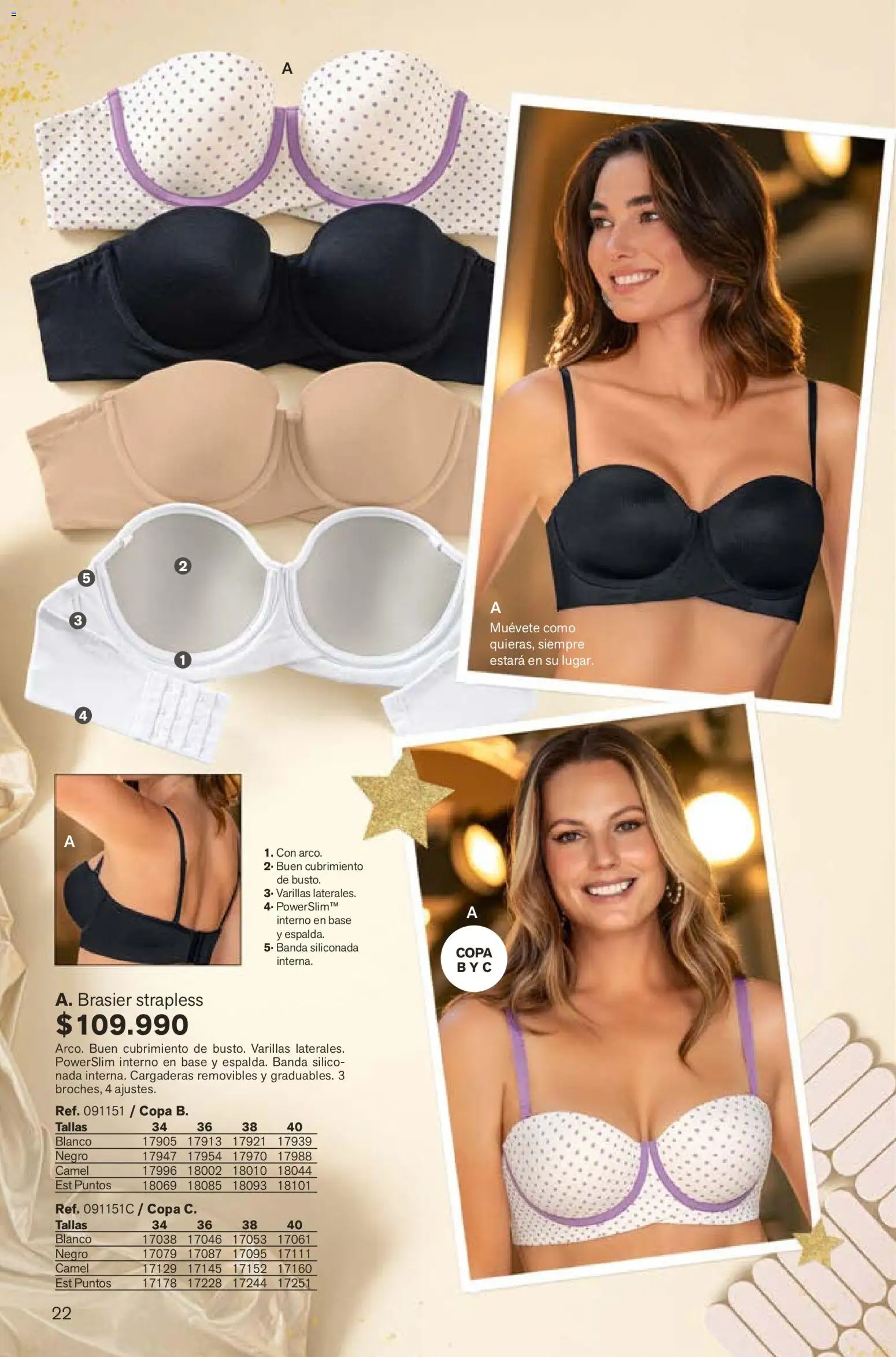 Leonisa revista - valida desde el 07.12.2025 | Página: 22 | Productos: Brasier