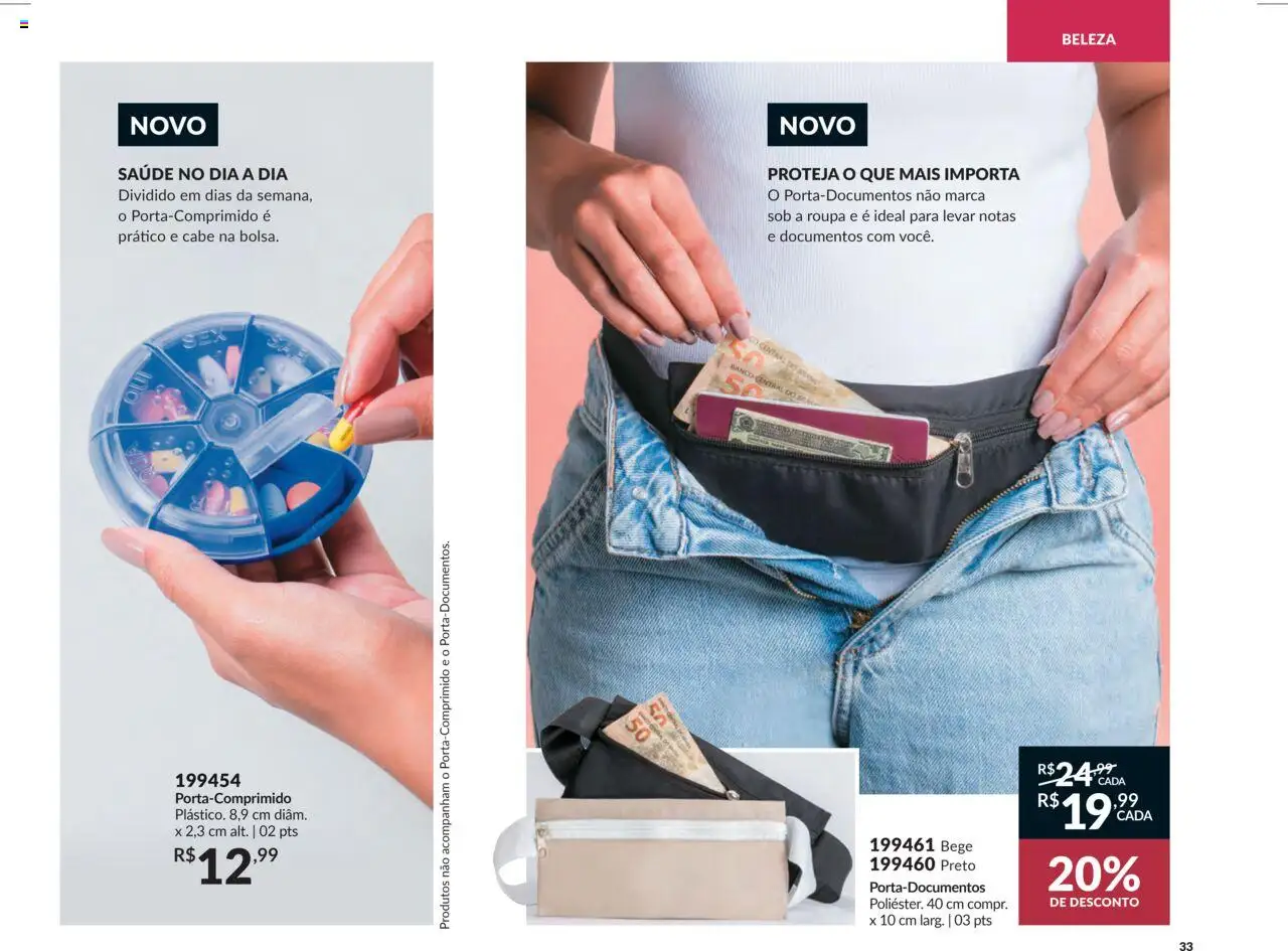 Avon Folheto - válido de 16.06.2025 | Página: 33 | Produtos: Banco