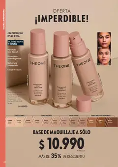 Oriflame catálogo válido desde el 07.03.2026 | Página: 108 | Productos: Uva, Maquillaje, Base, Base de maquillaje