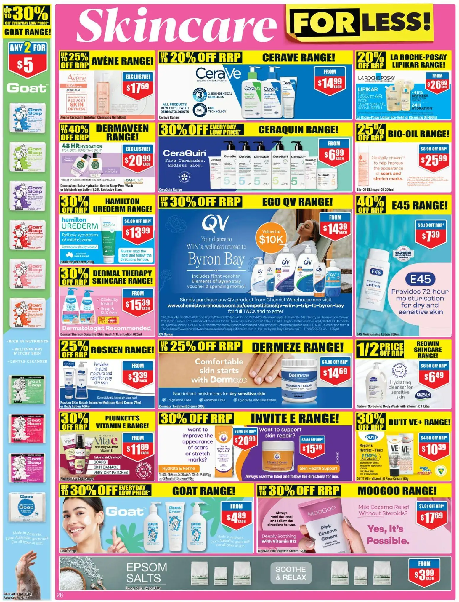 Chemist Warehouse catalogue - valid from 26.03.2026 | Page: 28 | Products: Lotion, Cream, Hand cream, Vitamin