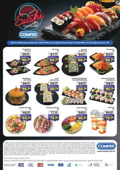 Comper - Ofertas Sushi - Pré-Visualização do folheto da loja Comper, válido de 20.02.2026