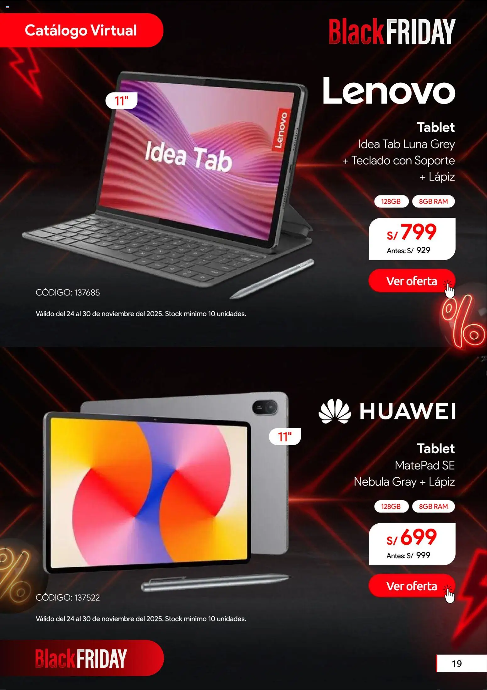 Catálogo Hiraoka válido desde 24.11.2025 | Página: 20 | Productos: Teclado