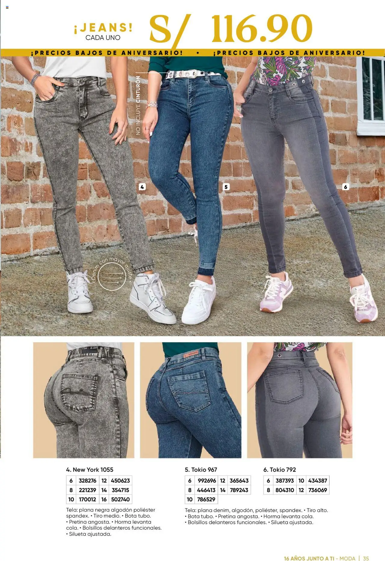 Catálogo Azzorti válido desde 15.09.2025 | Página: 37 | Productos: Cinturón, Jeans