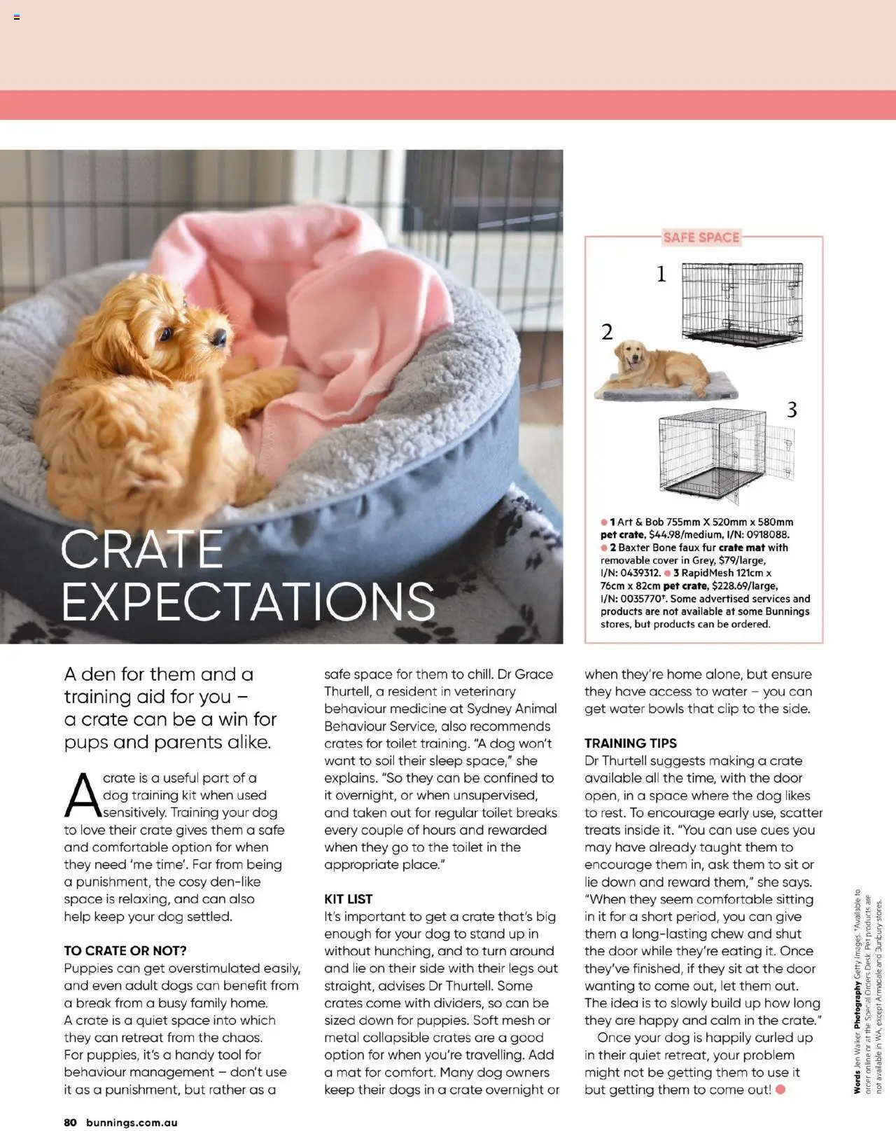 Bunnings Warehouse catalogue - valid from 01.10.2025 | Page: 80 | Products: Door, Fur, Water, Clip