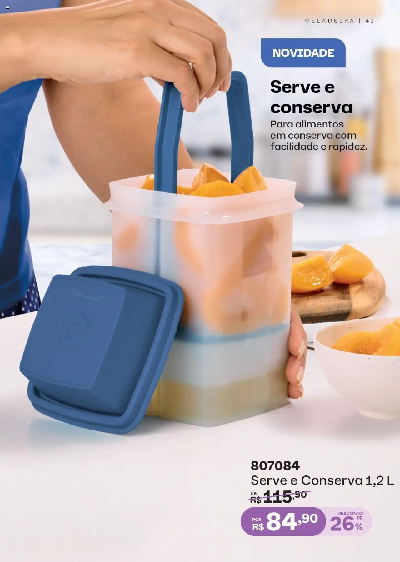 Tupperware Folheto - válido de 01.08.2025 | Página: 41 | Produtos: Geladeira