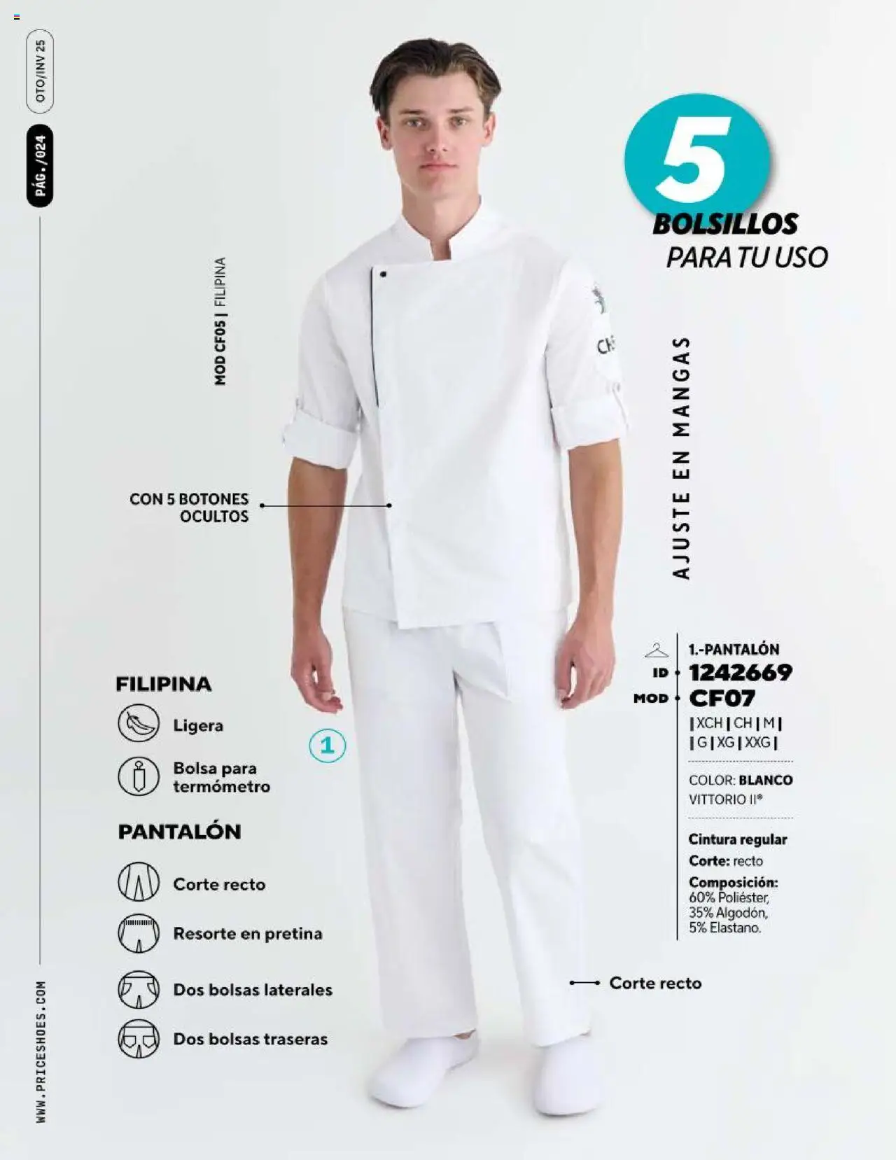 Nuevas ofertas de Price Shoes válidas en toda la República Mexicana desde el 26.08.2025. ¡Encuentra las mejores ofertas en Price Shoes - Colección Med Chef ! | Página: 24 | Productos: Termómetro, Bolsa