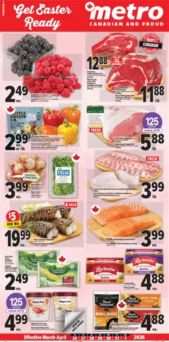 Preview of Metro weekly flyer - Trois-Pistoles from shop Metro valid from 26.03.2026