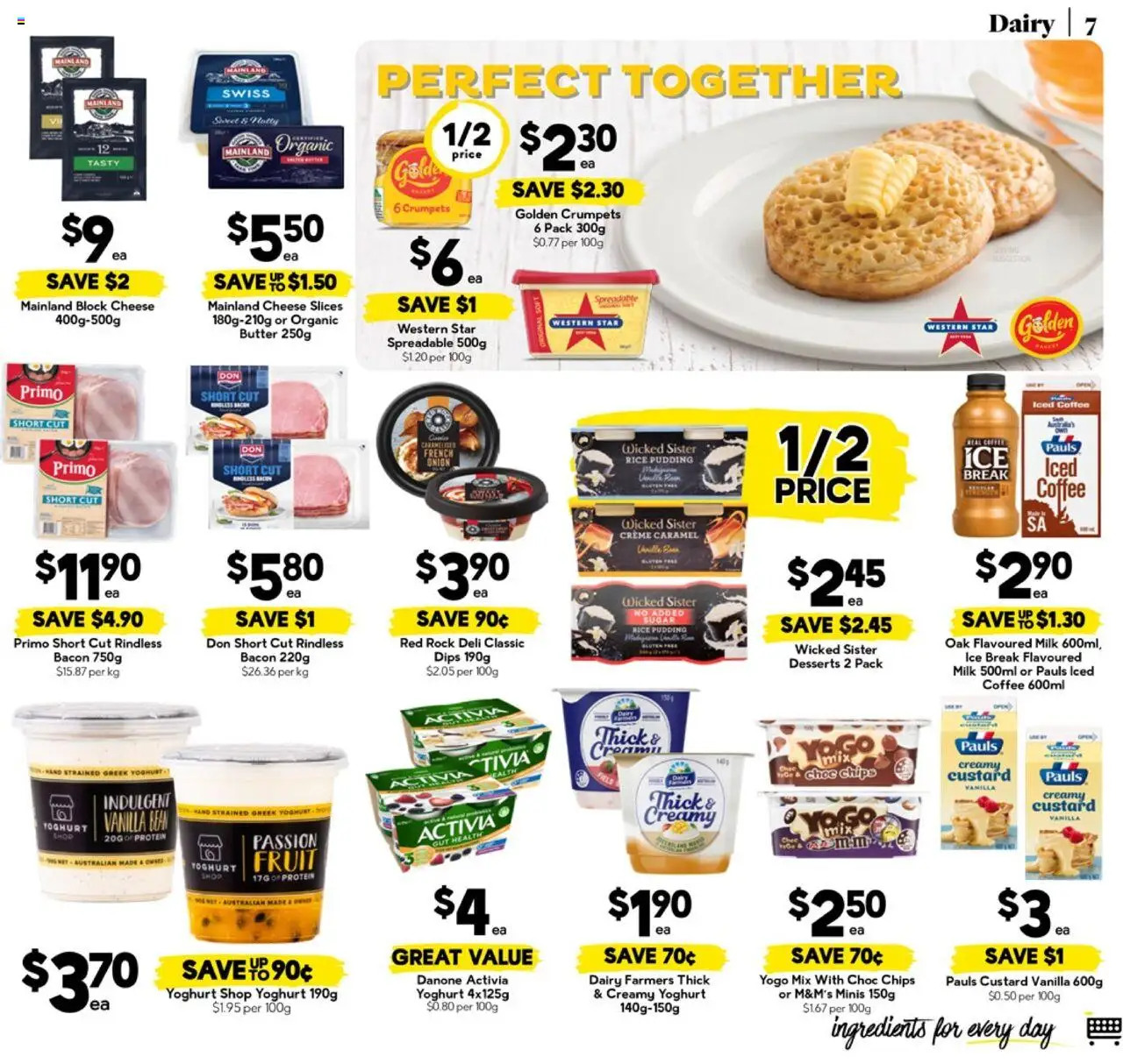 Drakes catalogue - valid from 13.08.2025 | Page: 7 | Products: Yoghurt, Coffee, Chips, Sugar