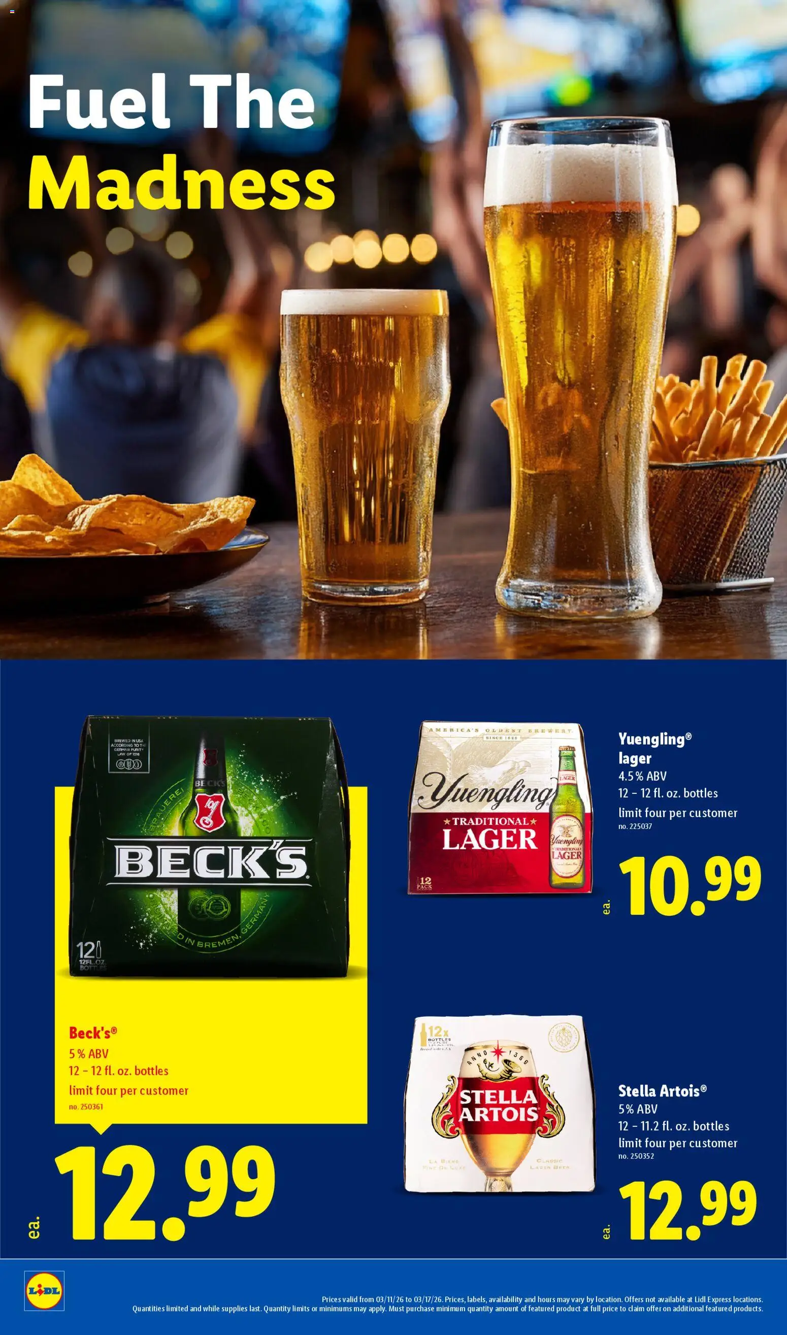 Lidl Weekly Ad - valid from 11.03.2026 | Page: 16 | Products: Beer