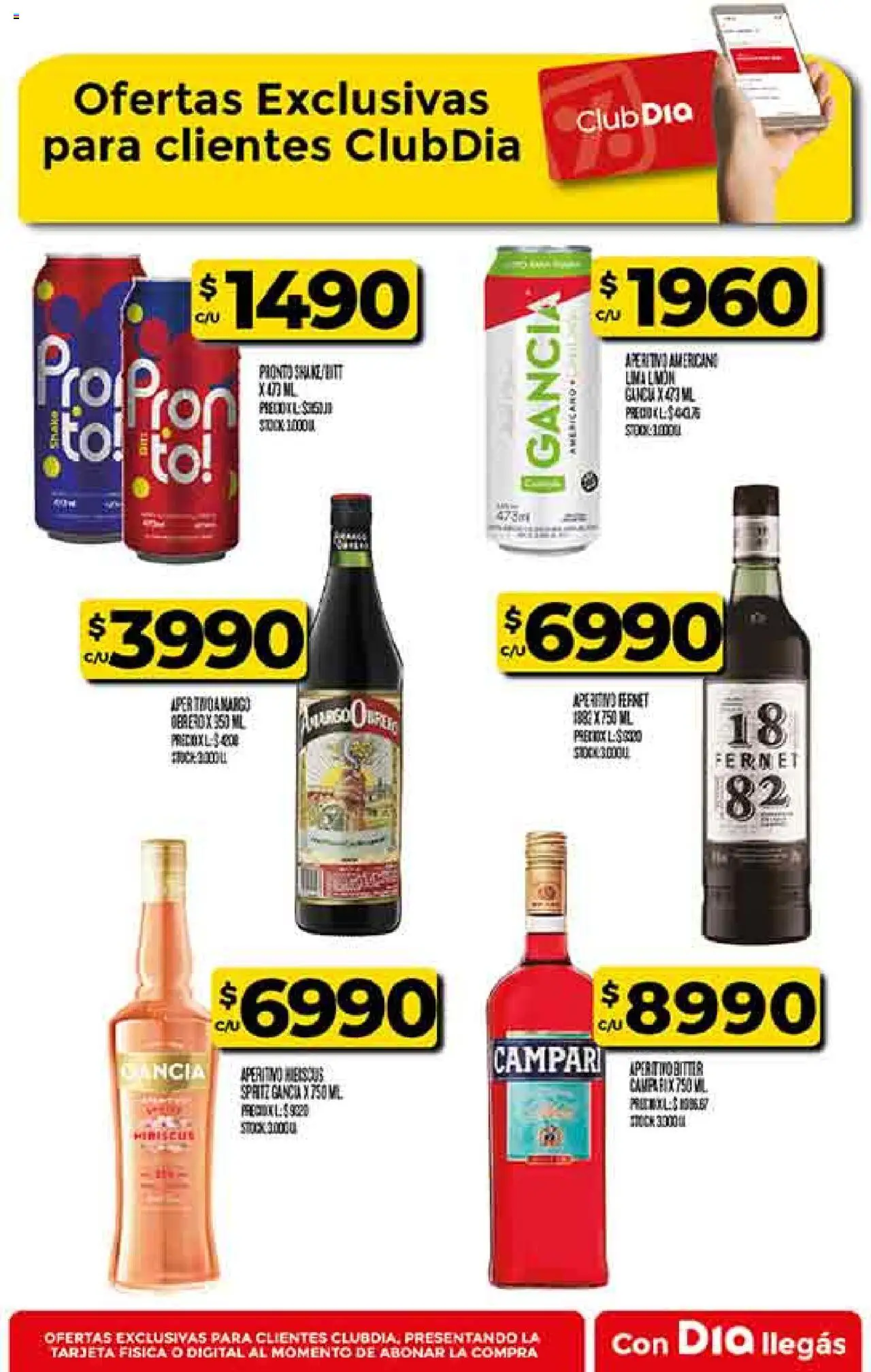 Supermercado DIA Ofertas - Salta y Jujuy │ válido desde el 06.08.2025 | Página: 50 | Productos: Fernet, Lima, Limón