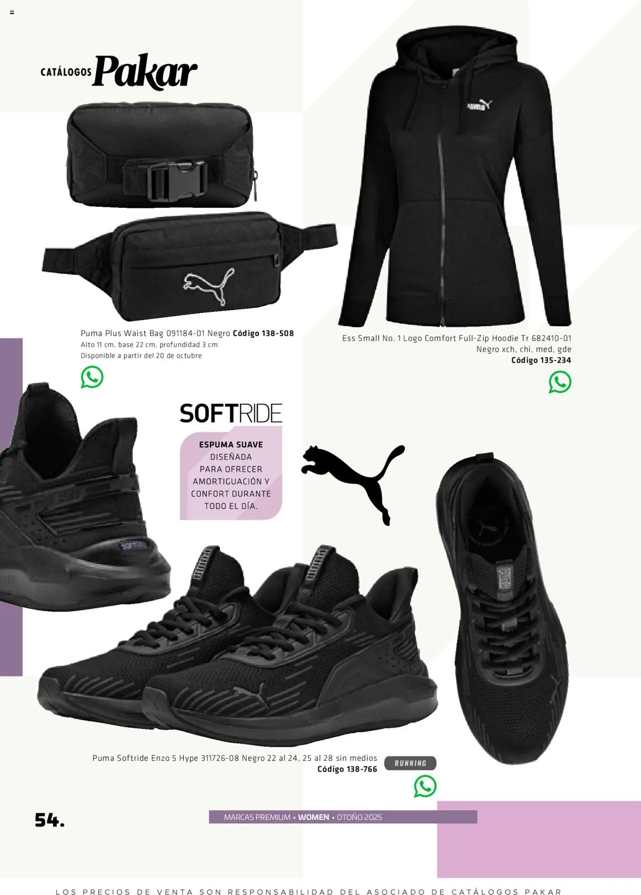 Nuevas ofertas de SC Pakar válidas en toda la República Mexicana desde el 29.08.2025. ¡Encuentra las mejores ofertas en SC Pakar - Catálogo Otoño Women! | Página: 54 | Productos: Espuma