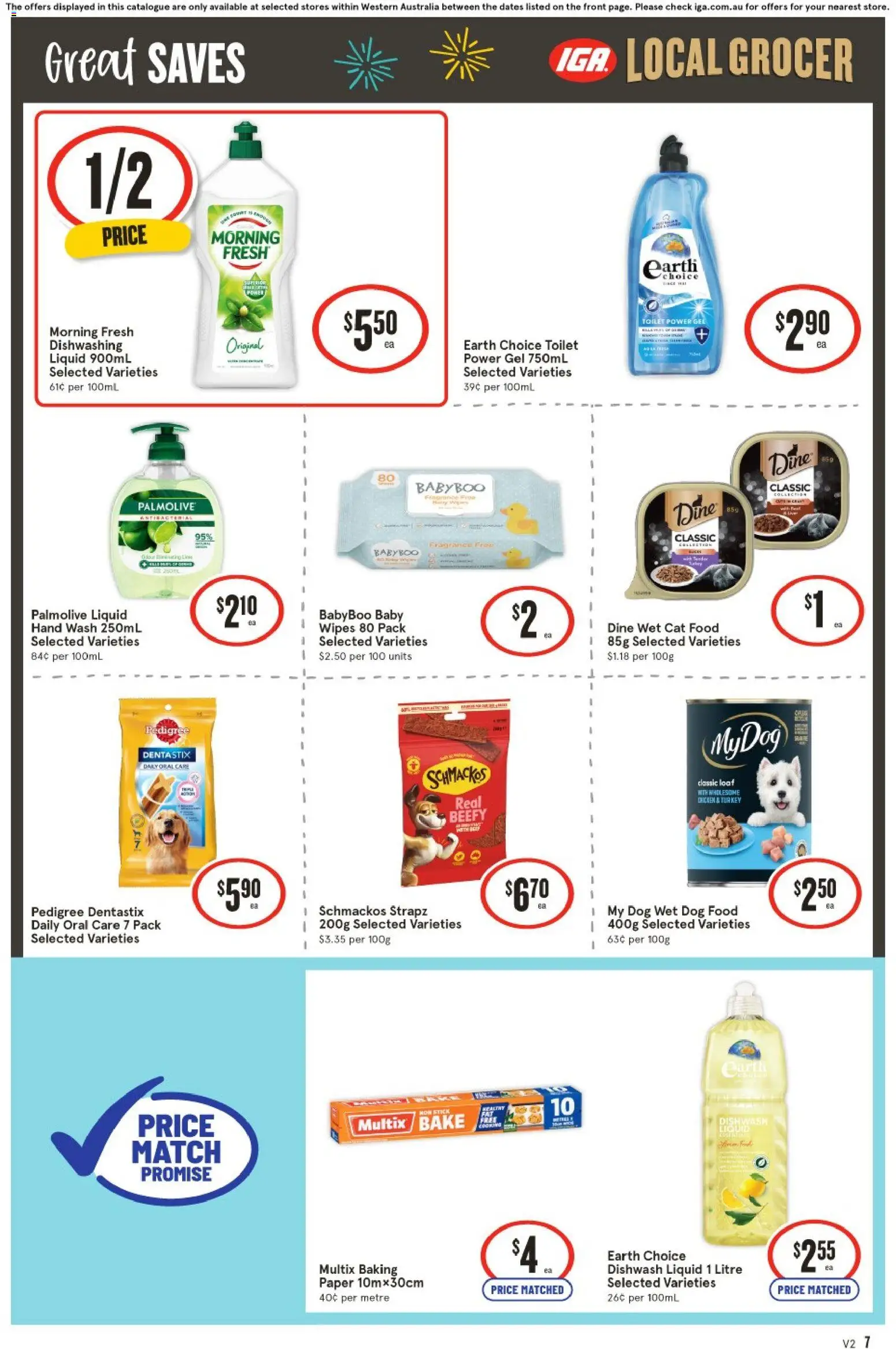 IGA catalogue - valid from 31.12.2025 | Page: 7 | Products: Yoghurt, Chicken, Tea, Peach