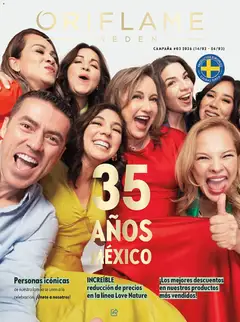 Vista previa de Oriflame campaña 3 2026, nuevo folleto de la tienda, válido en México a partir del 14.02.2026
