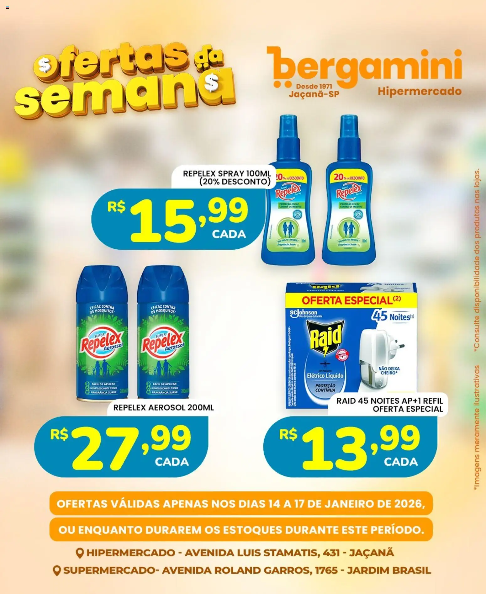 Supermercado Bergamini Folheto - válido de 14.01.2026 | Página: 21 | Produtos: Fragrância