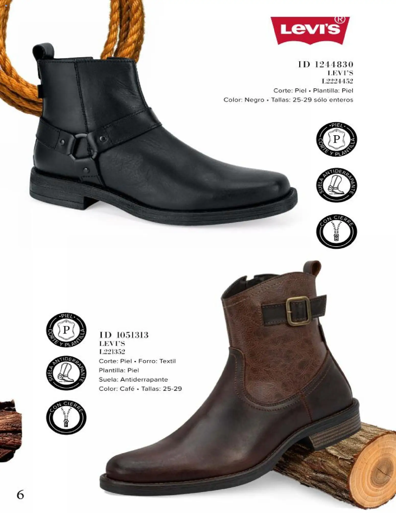 Nuevas ofertas de Price Shoes válidas en toda la República Mexicana desde el 15.11.2025. ¡Encuentra las mejores ofertas en Price Shoes catálogo Vaqueros! | Página: 6 | Productos: Café