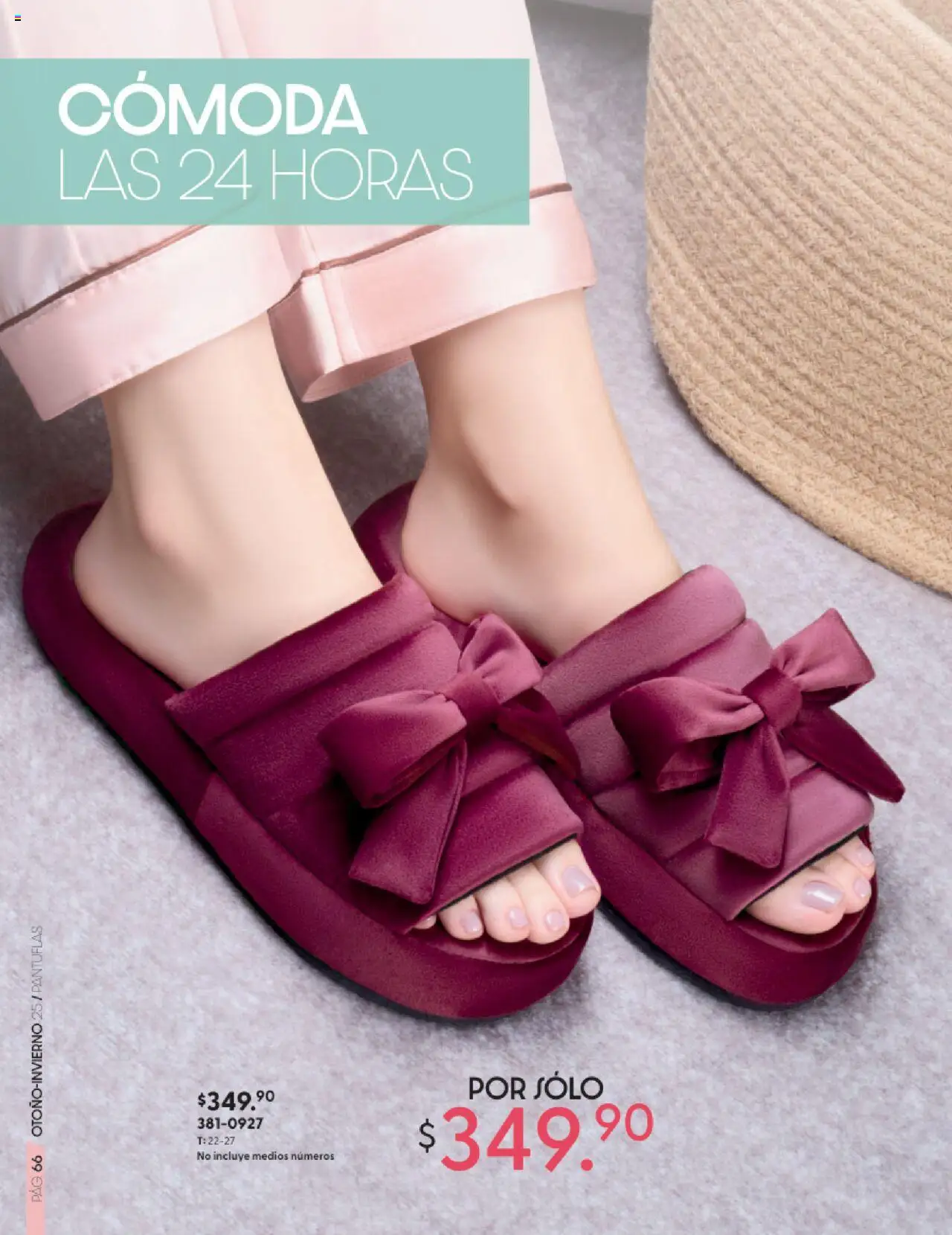 Nuevas ofertas de Andrea válidas en toda la República Mexicana desde el 24.08.2025. ¡Encuentra las mejores ofertas en Andrea - CCatálogo Calzado Confort Otoño! | Página: 66 | Productos: Pantuflas
